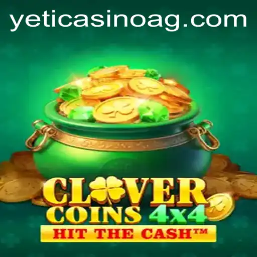 CloverCoins4x4: The Thrilling New Online Casino Game by win1555.bet